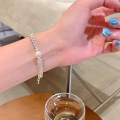 Cultured pearl necklace