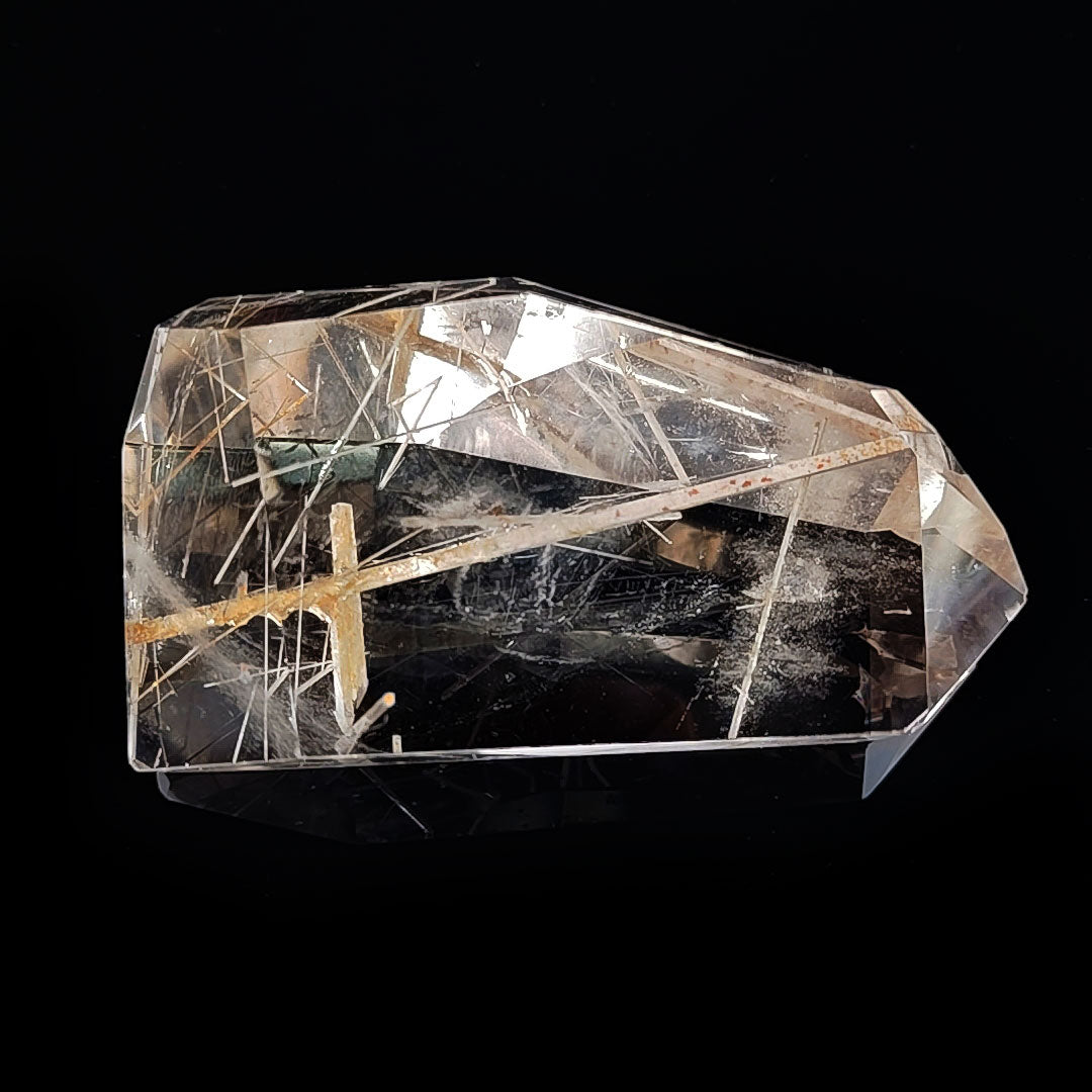 [00001]Phantom of the Crystal Spirit - Needle - Inclusions Quartz Crystal