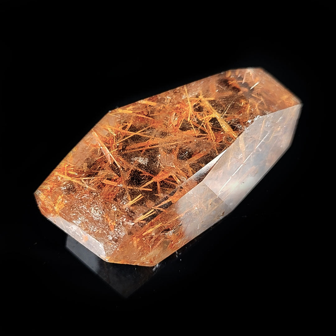 [00003]Golden Vein Opulence - Rutile - Inclusions Quartz Crystal