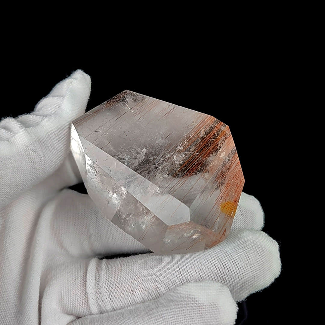 [00006]Subtle Vein Elegance - Rutile - Inclusions Quartz Crystal