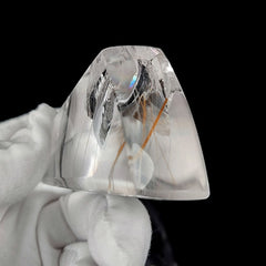 [00008]Clear Crystal with Delicate Inclusions - Quartz Crystal